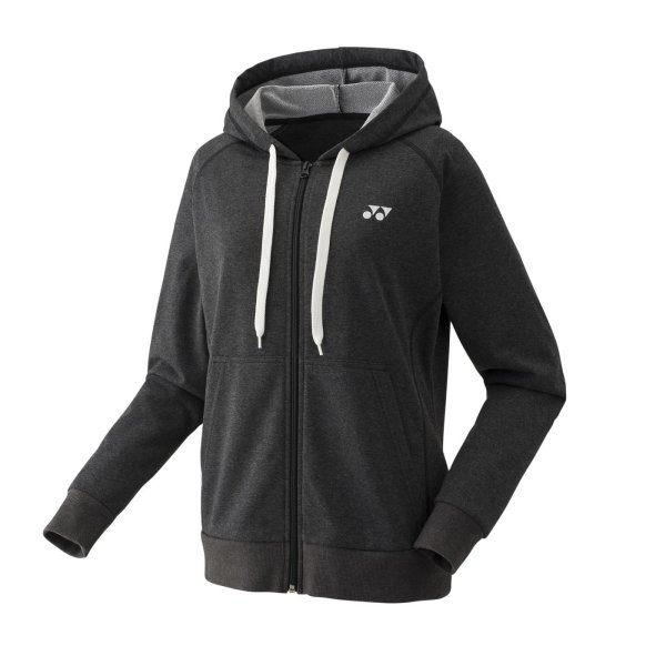 YONEX - YW0016 Damen Full Zip Hoodie charcoal