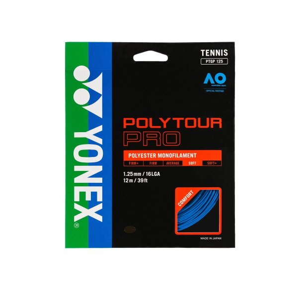 YONEX - POLY TOUR PRO 125 12m Set blau