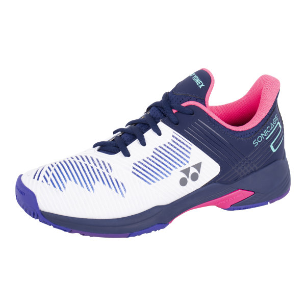 YONEX - Sonicage 2 Damen Clay Sandplatz weiss/blau