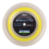 YONEX - EXBOLT 65 Badmintonsaite 200m Rolle gelb