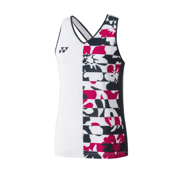 YONEX - 20704 Ladies Tank TOURNAMENT BADMINTON White L