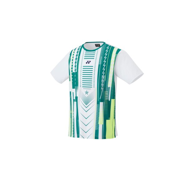 YONEX - Herren T-Shirt 16569 weiß/grün