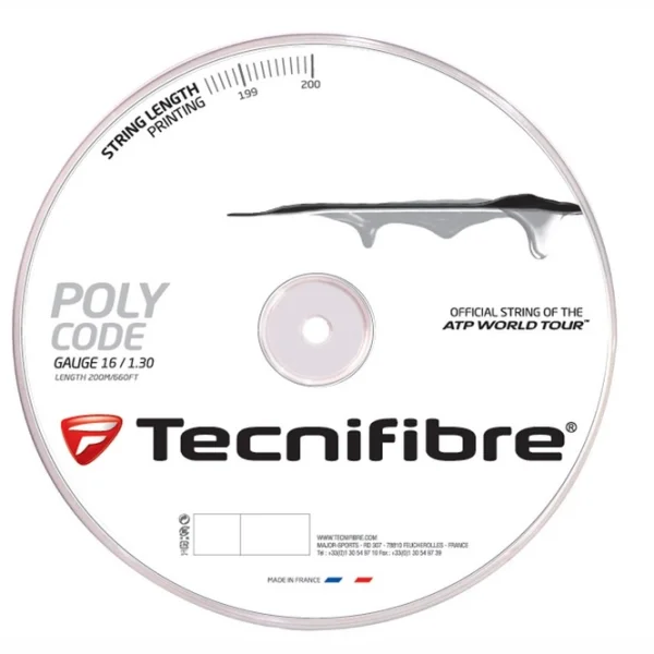 TECNIFIBRE - POLYCODE BLACK 1.30 - 200m Rolle