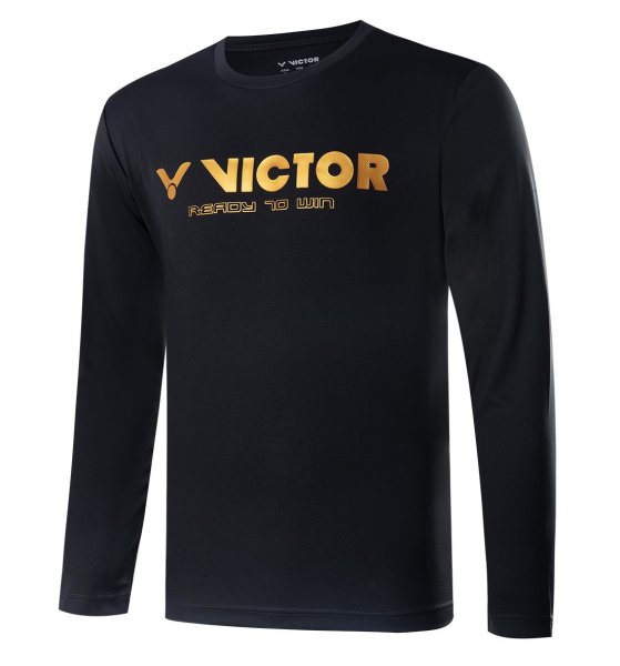 VICTOR - Longsleeve T-35100C schwarz