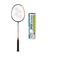 YONEX-KOMBI - Astrox E13 schwarz/rot + MAVIS 200...