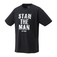 YONEX - 16577 Unisex T-Shirt STAN THE MAN black