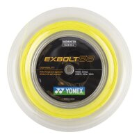 YONEX - EXBOLT 68 Badmintonsaite 200m Rolle gelb