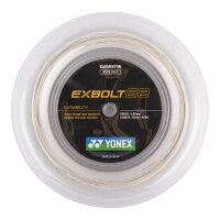 YONEX - EXBOLT 68 Badmintonsaite 200m Rolle weiss