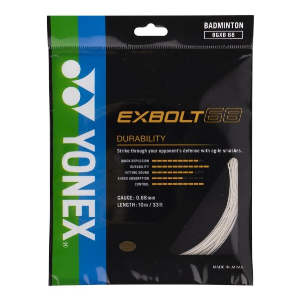 YONEX - EXBOLT 68 10m Set  weiss