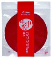 LI NING - Frottee Griffbandrolle GC 100 10m div. Farben rot