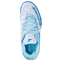 BABOLAT - Shadow Tour 4 Damen Badmintonschuh weiss/blau