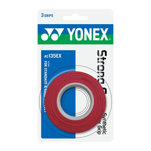 YONEX - Strong Grap 3er Wine Red