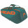 HEAD - Pro Racquet Bag L dark cyan/fluo orange