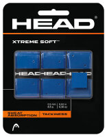HEAD - Xtreme Soft Grip 3er Pack Overgrip blau
