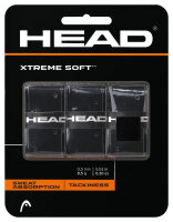 HEAD - Xtreme Soft Grip 3er Pack Overgrip schwarz