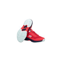 Yonex - Power Cushion AD-ACCEL Junior Clay Tennischuh Sunset Red