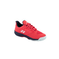 Yonex - Power Cushion AD-ACCEL Junior Clay Tennischuh Sunset Red