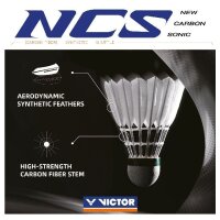 VICTOR - New Carbonsonic NCS synthetischer Federball