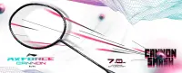 LI NING - Axforce Cannon (5U) Badmintonschläger schwarz
