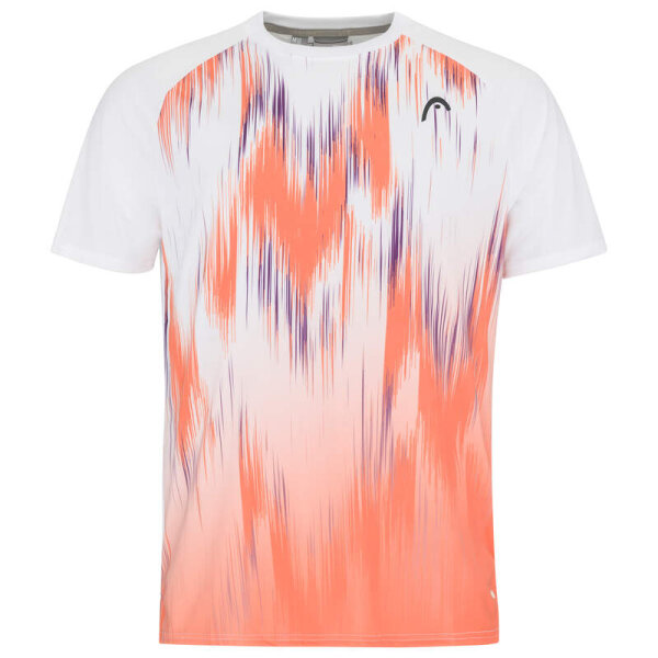 HEAD - TOPSPIN T-Shirt Men Flamingo / Weiß