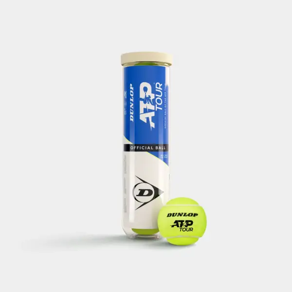 DUNLOP - ATP TOUR 4er Dose Tennisbälle