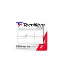 TECNIFIBRE - PLAYERS PRO FEEL Overgrip weiß 3er Pack