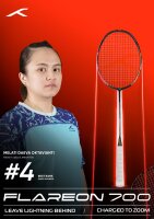 HUNDRED - FLAREON 700 (4U) Badmintonschläger