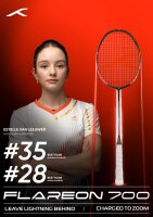 HUNDRED - FLAREON 700 (4U) Badmintonschläger