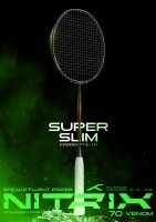 HUNDRED - NITRIX 70 VENOM (4U) Badmintonschläger