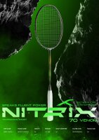HUNDRED - NITRIX 70 VENOM (4U) Badmintonschläger