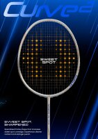 HUNDRED - NITRIX 70 VOLTA (4U) Badmintonschläger