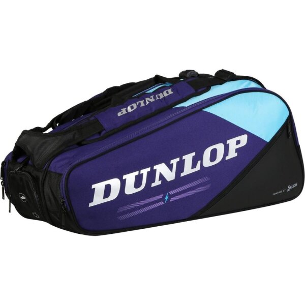 DUNLOP - D Tac FX-Performance 8er Racket Bag violett/schwarz/cyan