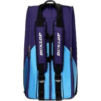 DUNLOP - D Tac FX-Performance 8er Racket Bag violett/schwarz/cyan
