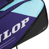 DUNLOP - D Tac FX-Performance 8er Racket Bag violett/schwarz/cyan