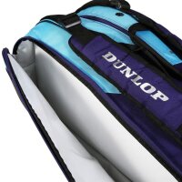DUNLOP - D Tac FX-Performance 8er Racket Bag violett/schwarz/cyan