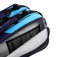 DUNLOP - D Tac FX-Performance 12er Racket Bag violett/schwarz/cyan