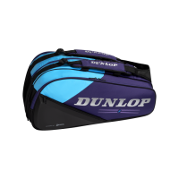 DUNLOP - D Tac FX-Performance 12er Racket Bag violett/schwarz/cyan
