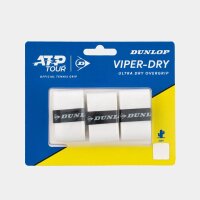 Dunlop - ATP VIPER-DRY Overgrip weiß 3er Pack