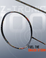 HUNDRED - Z-Tronic 100 (4U) schwarz/weiß Badmintonschläger