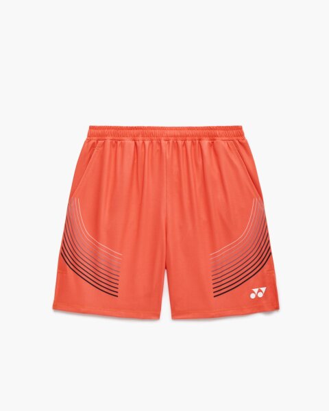 YONEX - 15247 Unisex Knit Shorts Cyber Orange