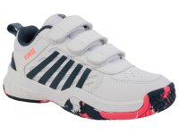 K-SWISS - Court Express 2 Strap Tennisschuh Allcourt Kinder weiß/petrol