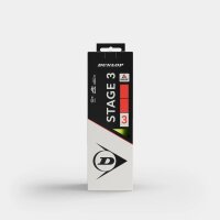Dunlop - Stage 3 rot 3er Box Tennisbälle