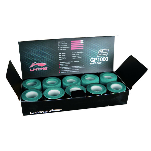 LI NING - Overgrip 10er Box versch. Farben