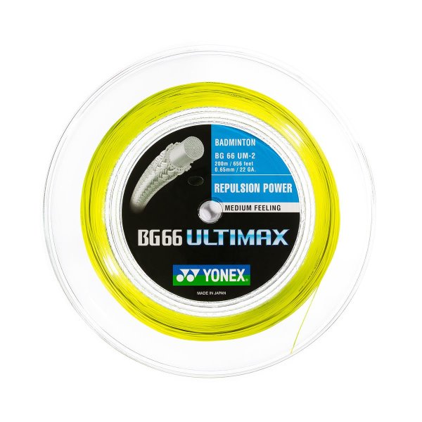 YONEX - BG 66 Ultimax 200m gelb