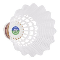 YONEX - Kunststoffball Mavis 600 Rolle (6 Stück) weiss