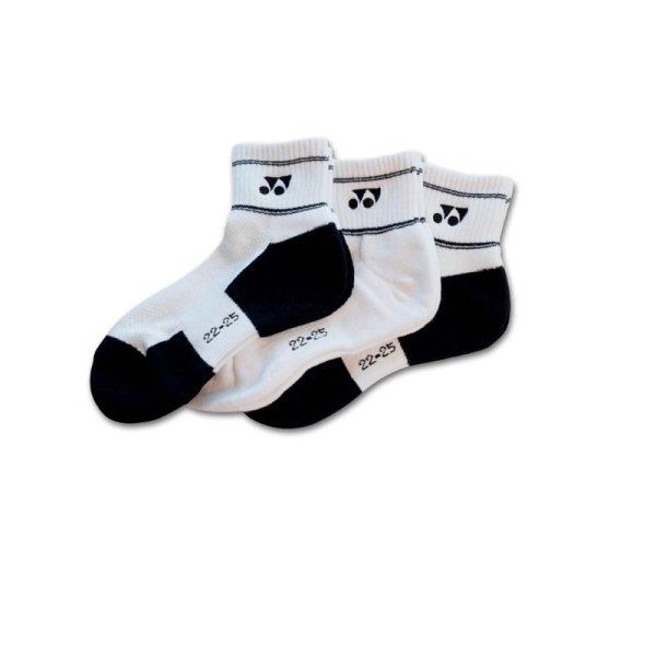 YONEX - Socken 8423 3er Pack schwarz/weiss