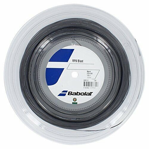 BABOLAT - RPM Blast schwarz Tennissaite 200m Rolle 125