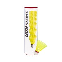 YONEX - Kunststoffball Mavis 600 Rolle (6 Stück) gelb