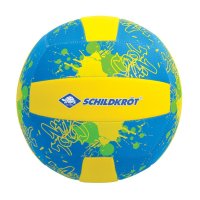 SCHILDKRÖT - Neopren Beachvolley Größe 5 gelb - blau